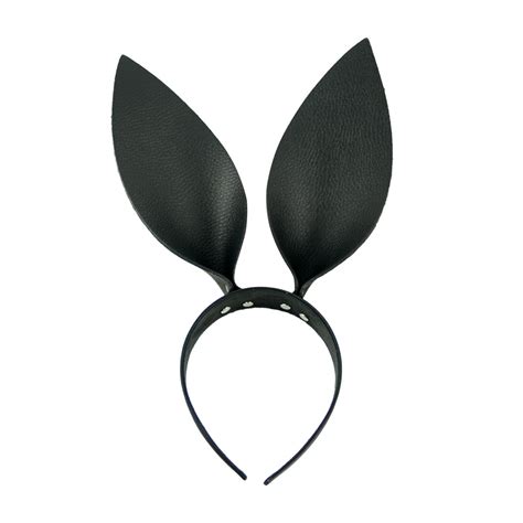 leather rabbit ears